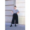 73070 1 kalhoty minile culottes poplin black