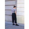73070 2 kalhoty minile culottes poplin black