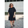 Šaty Minile Simple Balloon Poplin Black