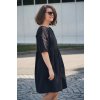 Šaty Minile Simple Balloon Poplin Black