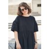 Šaty Minile Simple Balloon Poplin Black
