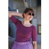 Tričko Minile Siluet Mauve