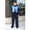 74651 12 kalhoty minile long manchester black