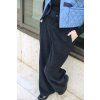 74651 4 kalhoty minile long manchester black