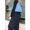 74651 6 kalhoty minile long manchester black