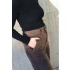 74837 5 kalhoty minile long manchester brown