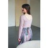 75354 14 tricko minile siluet long light pink