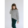 Mikina Minile Crop Stripes