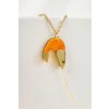 Shrimp Pendant Necklace 4