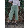 75744 6 kalhoty minile culottes poplin mint
