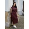 Šaty Kyšky Lišky Grace Burgundy