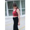 76678 2 tilko minile crop top oboustranne cherry