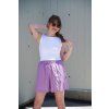 Tílko Minile Crop-top Oboustranné White