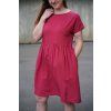 Šaty Minile Simple Short Rouge