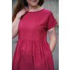 Šaty Minile Simple Short Rouge
