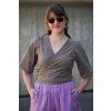 77643 13 halenka minile wrap poplin taupe