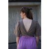 77643 18 halenka minile wrap poplin taupe