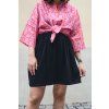 77832 3 sukne minile mini linen black