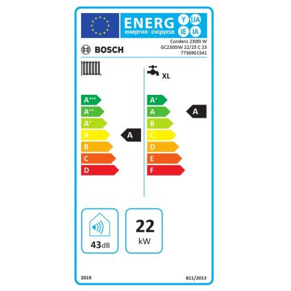 28634 bosch condens gc2300iw 22 25 c