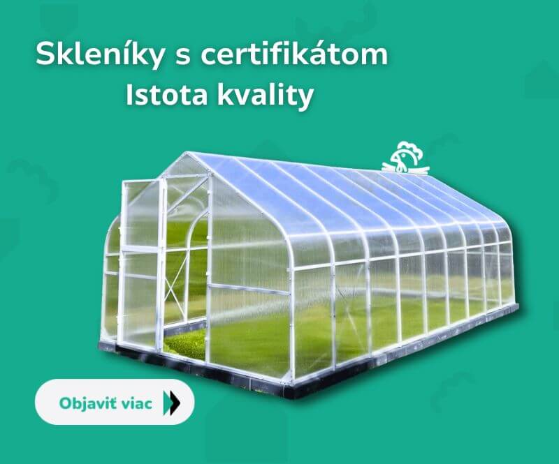 Skleníky s certifikátom