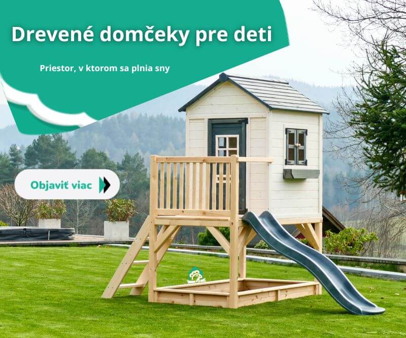 Záhradné domčeky pre deti