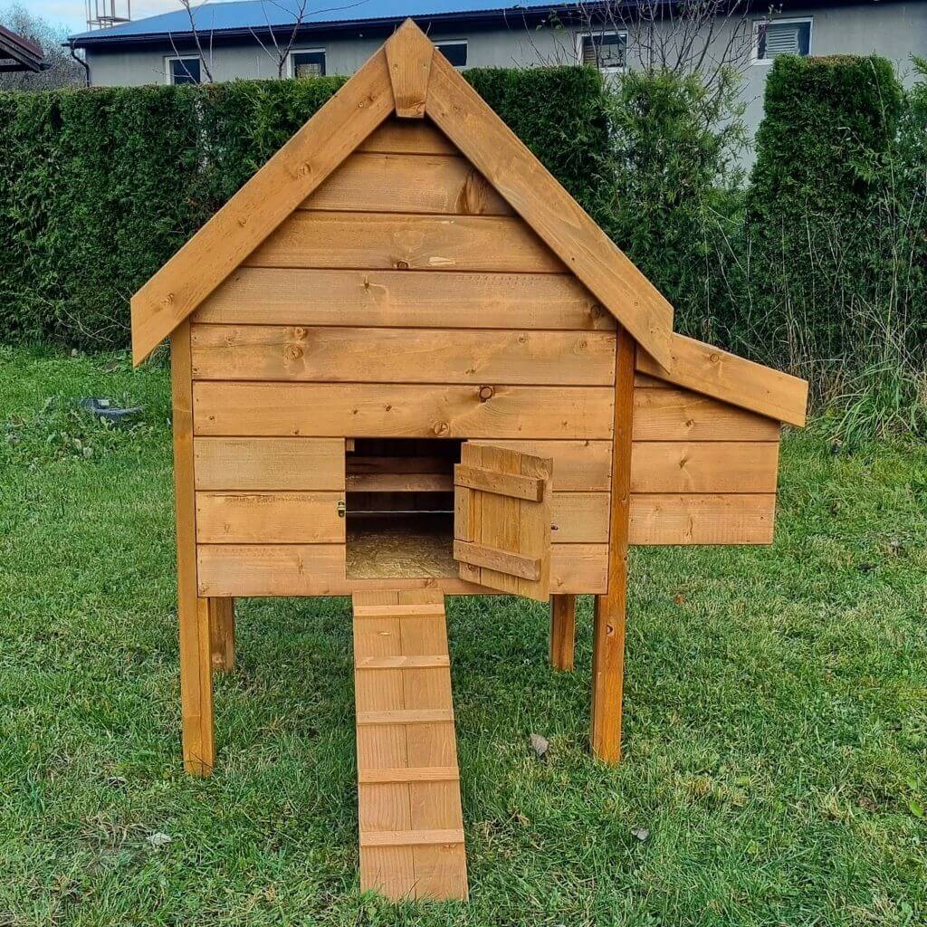 Kurín pre sliepky Cancum 10 170 x 78 x 160 Veľkosť výbehu: 3 m