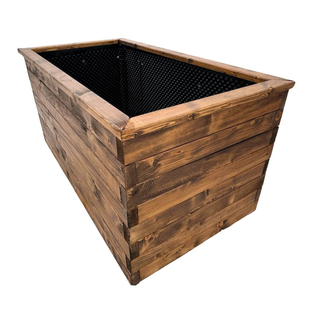 Kurin Vyvýšený záhon 150 x 80 cm Rozmer: 150 x 80 x 57 cm, Farba záhonu: Palisander