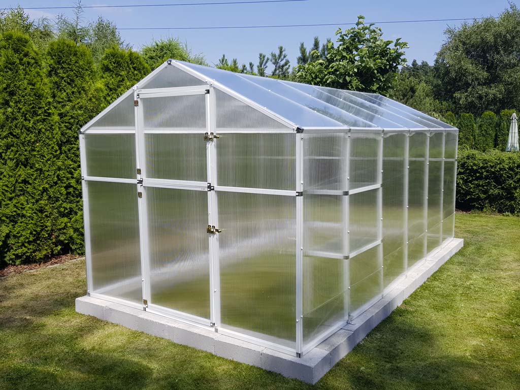 Polykarbonátový skleník PREMAP 210x405