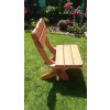 Záhradná stolička drevená