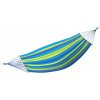 Hojdacia sieť pre 2 osoby modré pásiky
