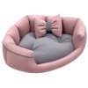 Luxusný pelech pre psa Saroh, ružový