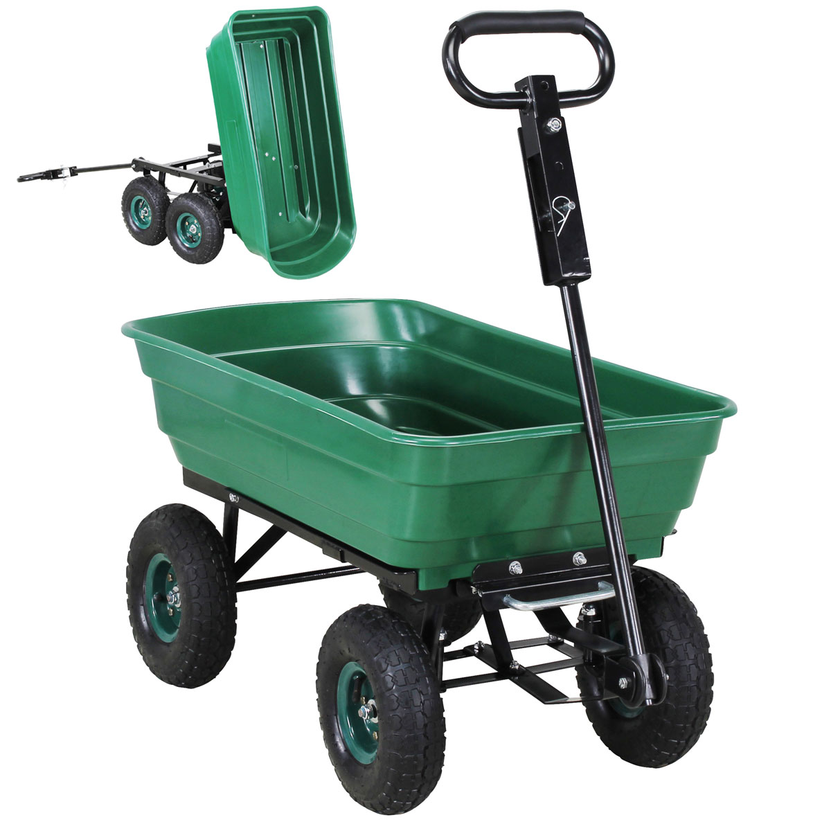 Velký pomocník nejen na zahradě. To je zahradní vozík MIWEBA Dumper 300
