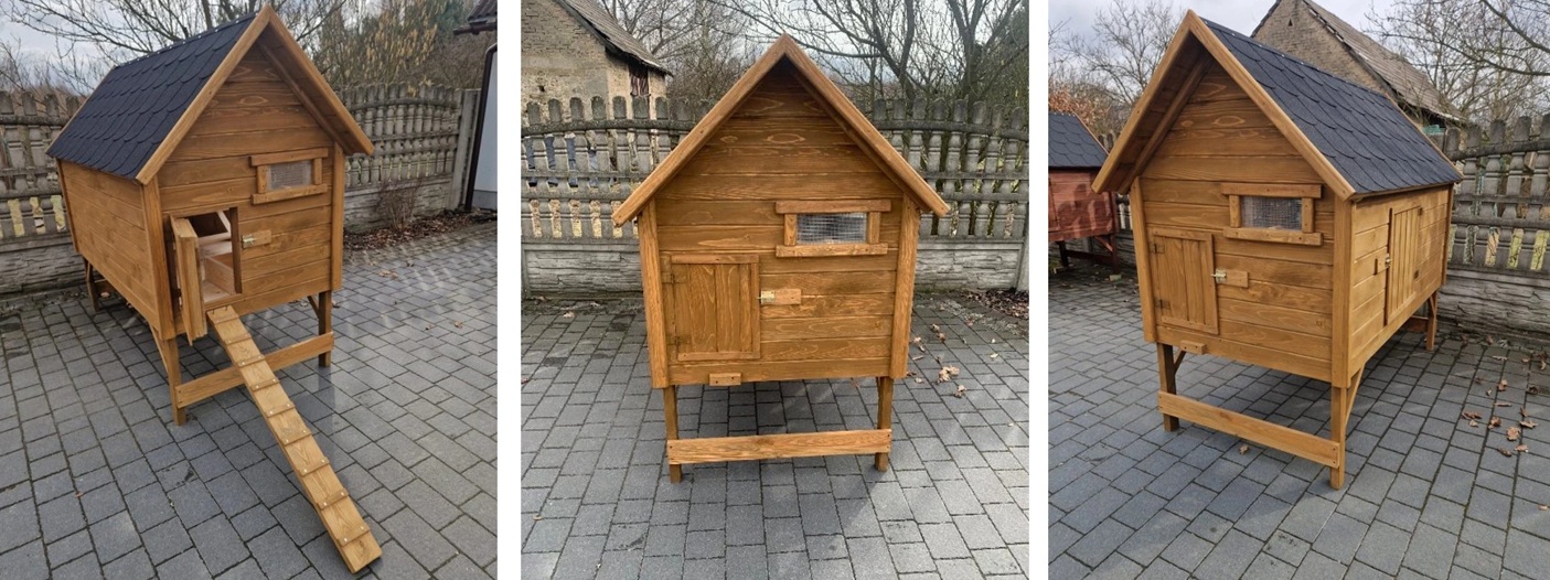 Představujeme zateplené kurníky – dopřejte slepicím komfort po celý rok