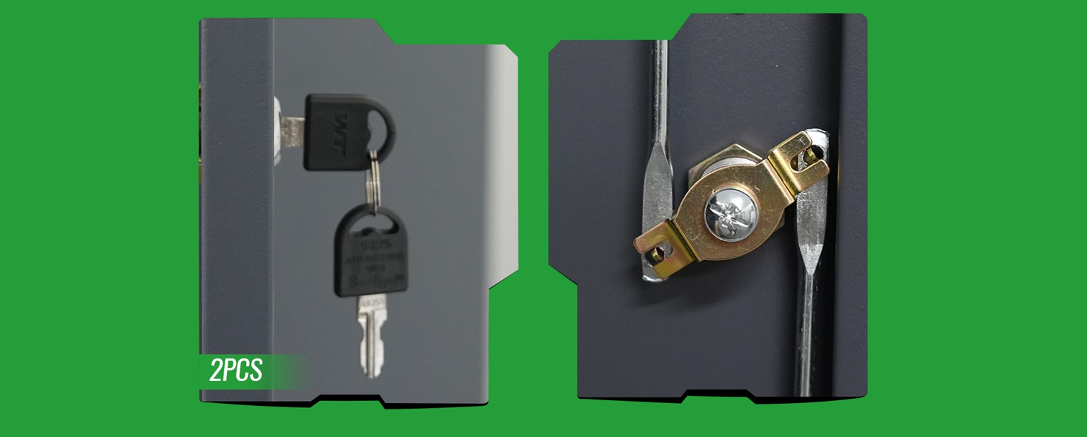 Klíče k plechové skříni