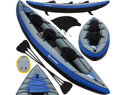 01 start kajak 3 sitzer bluemarina samoa