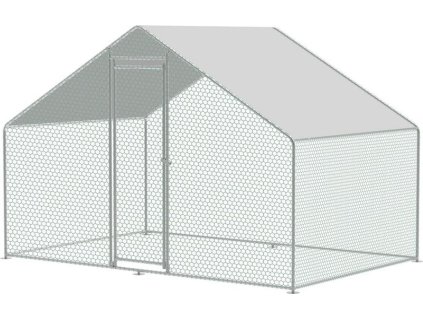 Výběh, voliéra pro drůbež se střechou 3x2x2 m