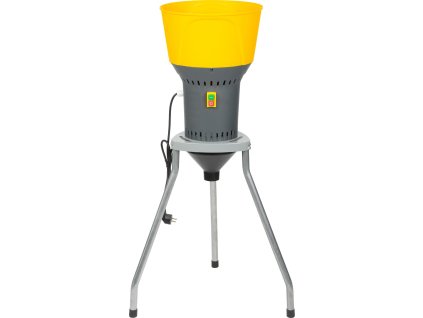 Elektrický šrotovník na obilí, drtič, 1,3 kW, 400 kg/h, násypka 13,7L