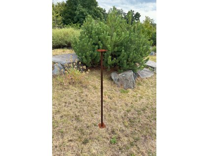 198 1 corgarden ptaci krmitka stojan 1042 120 cm corten