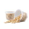 Mandle loupané pražené solené - kelímek 160 g
