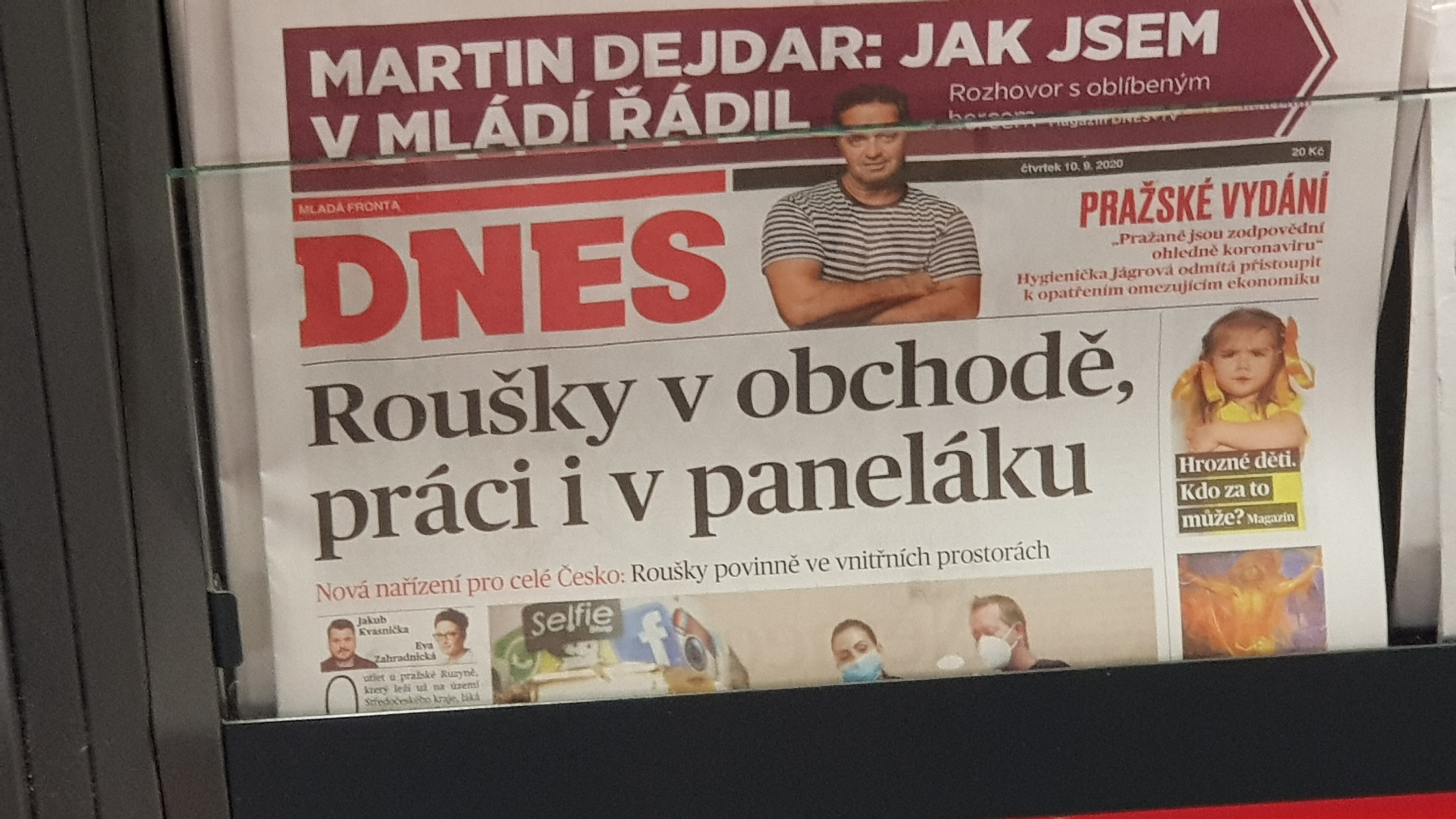 Roušky, kam se podíváš