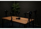 20250416 0824 Podcast Studio Setup simple compose 01jrym9rm4f3bawbxv2w0ykj78