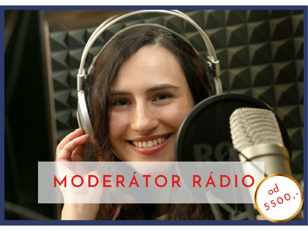 Moderátor RÁDIO Plán na :: 3 měsíce - platba najednou