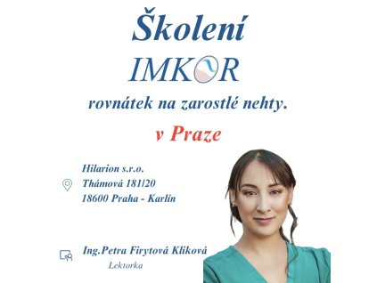 Školení na nehtová rovnátka IMKOR v Praze