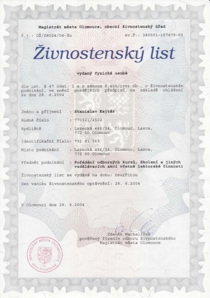 Transparentní a stabilní partnerství