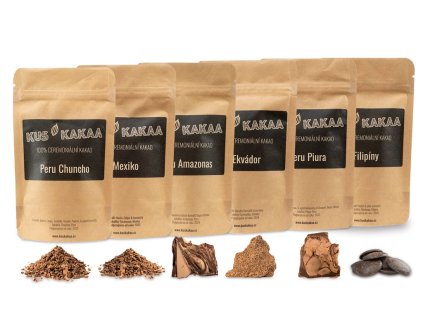 Kus Kakaa ochutnavkova sada 6 druhu