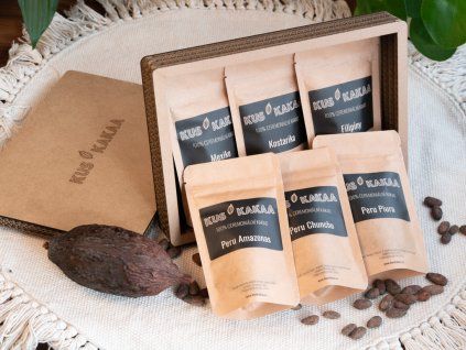 Cacao Esence Set 6x50g - dárkový balíček