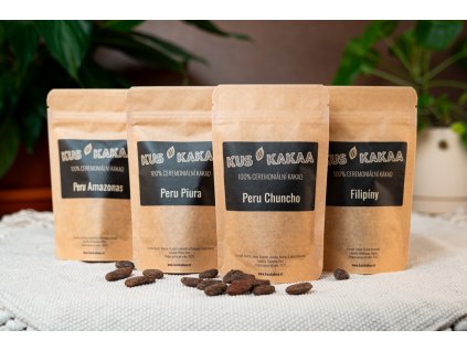Sada 4 druhy kakaa - 4 země 4x50g