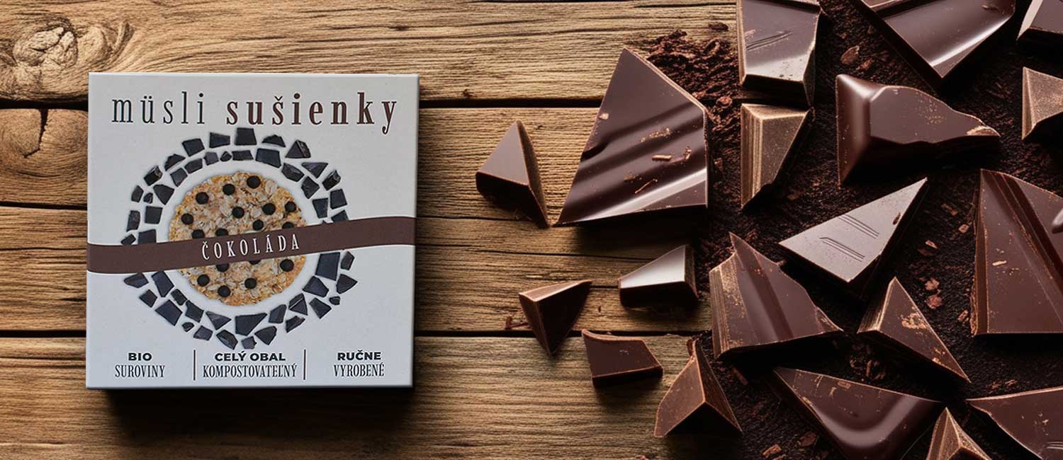 Čokoládové müsli sušienky