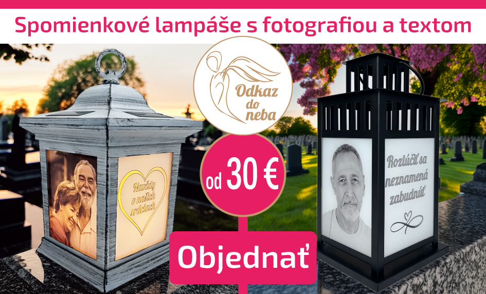 Personalizované spomienkové lampáše s fotkou