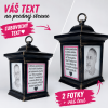 solarny lampas dve vlastne fotky a vlastny text